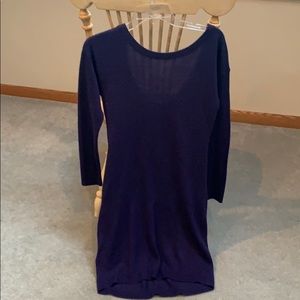 BCBG medium purple sweater dress